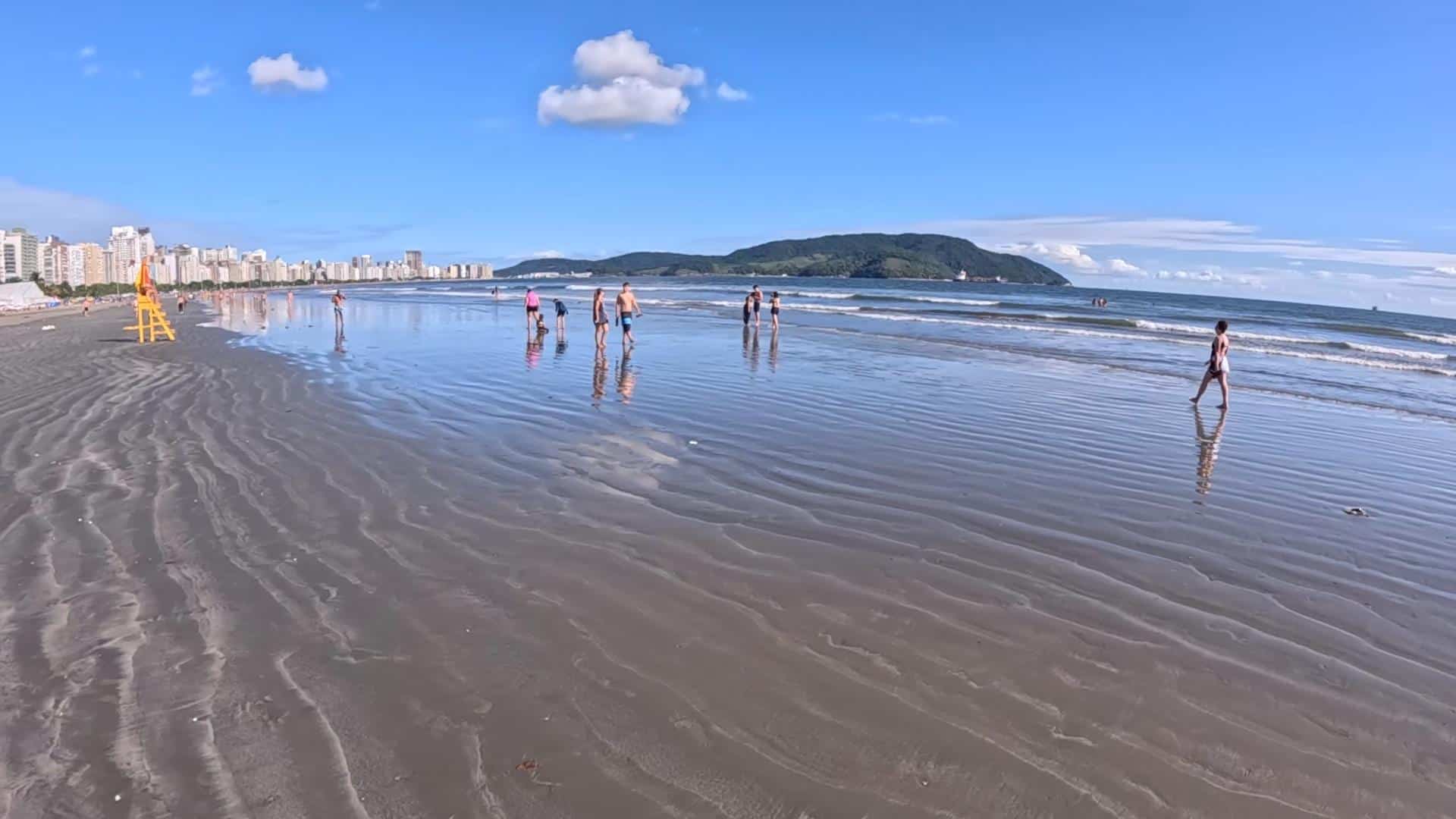 Praia do Boqueirão - Santos - SP - Brasil