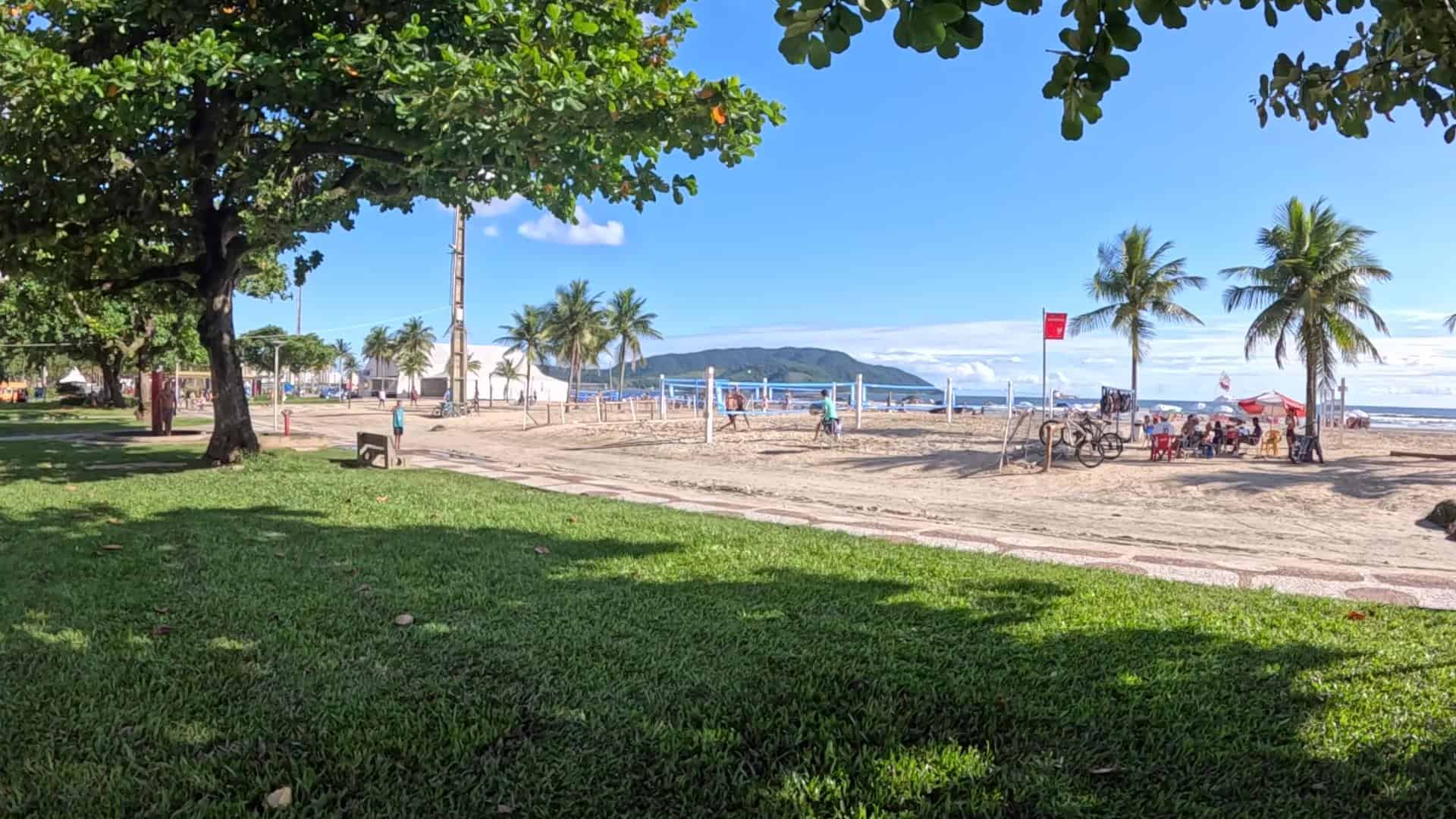 Praia do Boqueirão - Santos - SP - Brasil