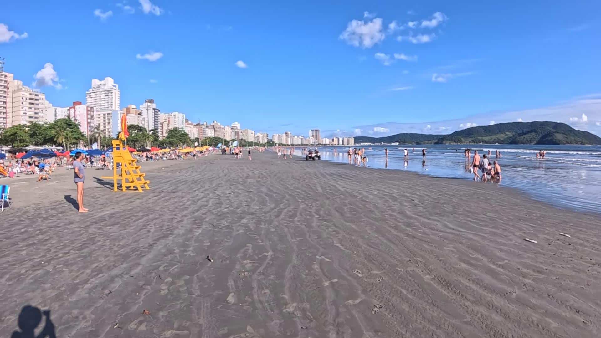 Praia do Embaré - Santos - SP - Brasil