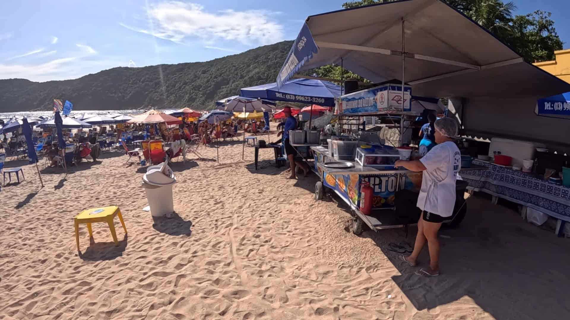 Praia do Guaiúba - Guarujá - SP - Brasil