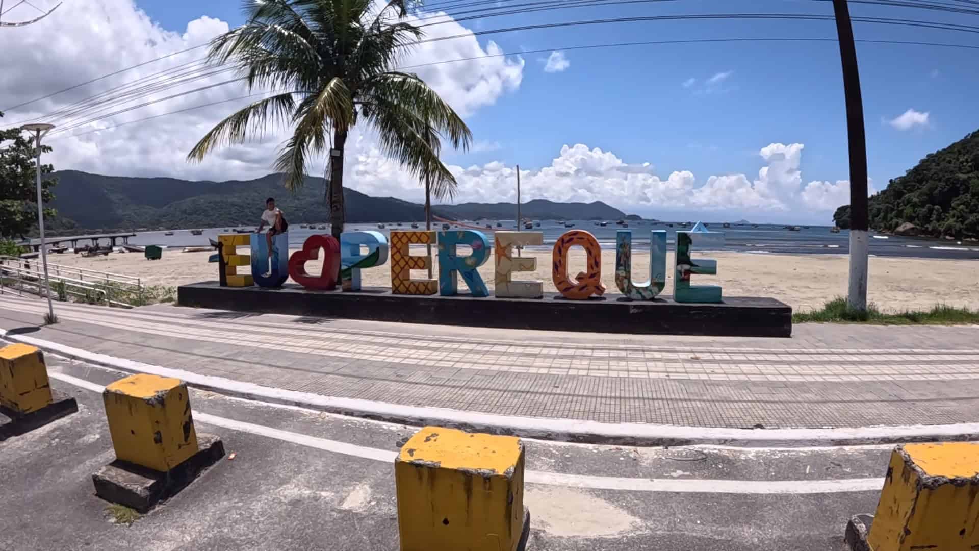 Praia do Perequê - Guarujá - SP - Brasil