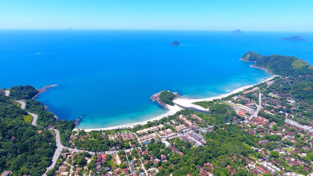 Praias de Camburizinho e Camburi em São Sebastião - SP